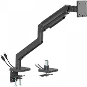 MaxMount Pöytäjalka 20kg Heavy-Duty 17"-49“ Svart - 1 Näyttöä