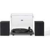 Crosley C62 Levysoitin kaiuttimilla (pähkinä)