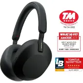 Sony WH-1000XM5 vastamelukuulokkeet, Musta