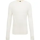 BOSS for man. 50501762 Turtleneck jumper off-white (XXL), Casual, Cotton