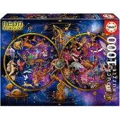 Educa Constellations Neon 1000p palapeli