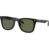 Ray-Ban Sunglasses 0Rb4420 Black/Dark Green Lenses, aurinkolasit