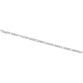 Lykken Strong figaro rannekoru teräs 20.5 cm