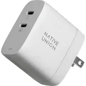 Native Union Fast GaN Charger PD 67W, white