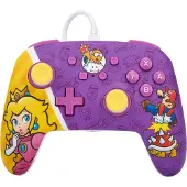 PowerA Enhanced Wired Controller - Princess Peach Battle/ Nintendo Switch (Nintendo Switch)