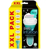 Wilkinson Sword Intuition 2in1 Soap & Shave Sensitive partakone + vaihtopää 6 kpl