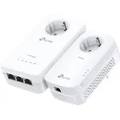 TP-LINK av1300 gigabit passthrough powerline ac wi-fi kit