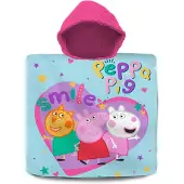 K-KIDS PEPPA PIG Kylpyponcho, puuvillaa,
