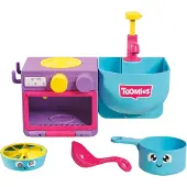 Toomies Bubble & Bake Bathtime Kitchen Bath Toy