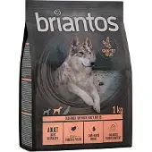 Briantos 4x1kg Adult Light/Sterilised kalkkuna & peruna koiranruoka