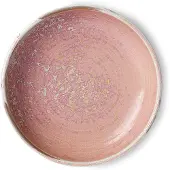 HK Living Home Chef syvä lautanen medium Ø 19,3 cm Rustic pink