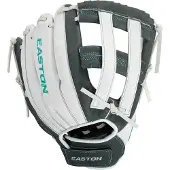Easton | GHOST FLEX Youth softballksine | Oikean kden heitto | 11" | Harmaa/valkoinen/minttu
