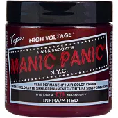 Manic Panic Semi-Permanent Hair Color Cream Infra Red