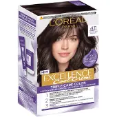 L'Oréal Excellence Cool Creme Triple Care Color 4,11 Ultra Ash Br