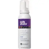 Milk shake Colour whipped cream Violet