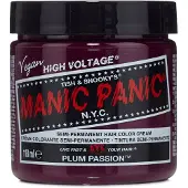 Manic Panic Semi-Permanent Hair Color Cream Plum Passion