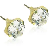 Blomdahl Golden Titanium Tiffany 7 mm