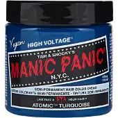 Manic Panic Semi-Permanent Hair Color Cream Atomic Turquoise