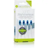 Beconfident Whitening Sonic 4-pack tootbrush heads white
