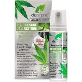 Dr Organic Hemp Oil Hair & Scalp Treatment Mousse 150 ml