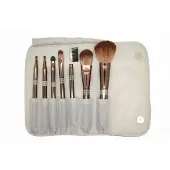 Smashit Cosmetics Shiny Silver Brush Case