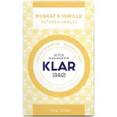 Klar Nutmeg & Vanilla Shampoo Bar 100 g