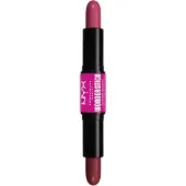 Nyx Wonder Stick Dual-Ended Cream Blush Stick, 04 Deep Magenta + Ginger