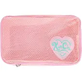 KimChi Chic Mesh Cosmetic Bag Large L
