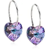 Blomdahl Natural Titanium Heart 10 mm Lilac