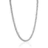 Blomdahl Silvery Coating Medium Link
