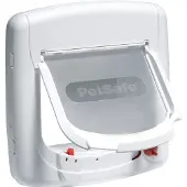 Petsafe - Staywell Magnetic 4-Way Locking Deluxe Cat Flap - Kissat - Kissan turvallisuus ja kissanluukut - Kissan luukut ja kissaovet