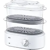 Braun Identity Collection FS5100WH Höyrykeitin - Valkoinen - 850W - 3.1L - Turbohöyry - Munankeitin