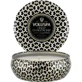 Voluspa Crisp Champagne 3-Wick Tin Candle 40h