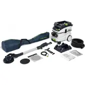 Festool Seinä- ja kattohiomakone PLANEX LHS 2-M 225 EQ/CTL 36-set