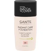 Sante Naturkosmetik Radiant Care Foundation Nestemäinen meikkivoide 30 ml 01