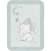 Kikkaboo Elephant Time Superpehmeä Vauvanpeitto 80/110 Cm