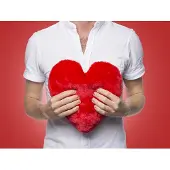 Cozy Heart Lämpötyyny -