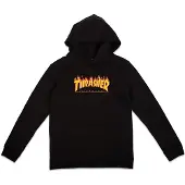 Thrasher Flame Kids Kids Huppari black Koko XS