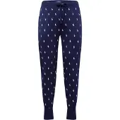 Ralph Lauren for man. 714844764001 Navy knitted pyjama jogger trousers (S), Homewear, Cotton