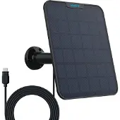 Reolink Solar Panel 2 -aurinkopaneeli Musta