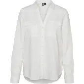 Vero Moda Linn Bumpy Pitkähihainen Kauluspaita