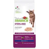 NATURAL TRAINER 2x10kg Sterilized kalkkuna kissanruoka