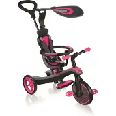 Globber Trike Explorer 4in1 kolmipyörä, pinkki, 632-110