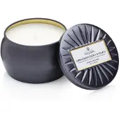 Voluspa Vermeil Makassar Ebony & Peach Decorative Tin Candle 127 g