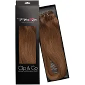Poze Hairextensions Poze Clip&Go Aidot hiustenpidennykset 7BN Mocca Br
