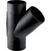 Geberit hiljainen putkisto 45° 75/75 mm
