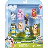 Bluey Figures Multipack - hahmopakkaus, 8 hahmoa