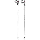 LEKI Carbon 14 3D Black-Dark Anthracite-Bright Red 115 cm