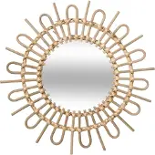 Atmosphera Wicker Sun seinäpeili