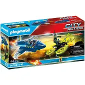 Playmobil City Action Poliisi Jet Pack ja Vene Leikkisetti